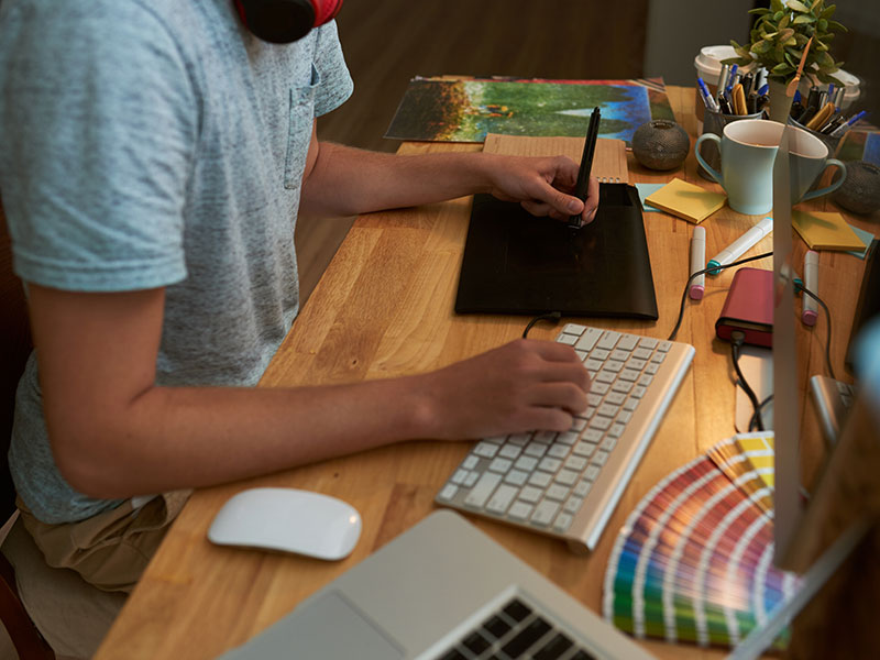 Grafický design webstránky